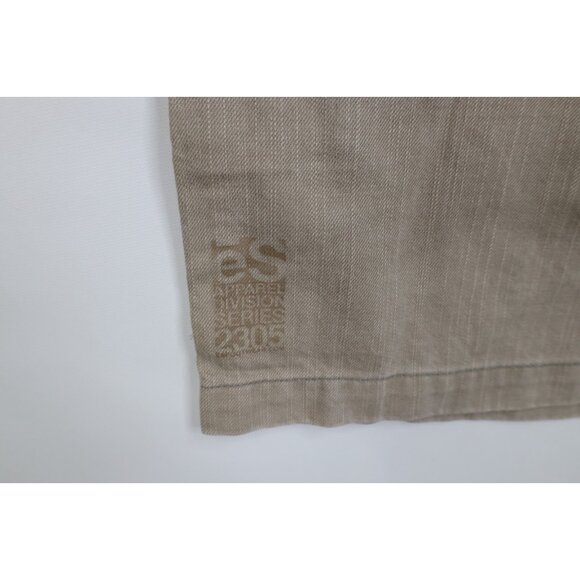 Deadstock Vintage 90s Y2K ES Skateboards Mens 34 Striped Skateboarding Shorts - Picture 5 of 16